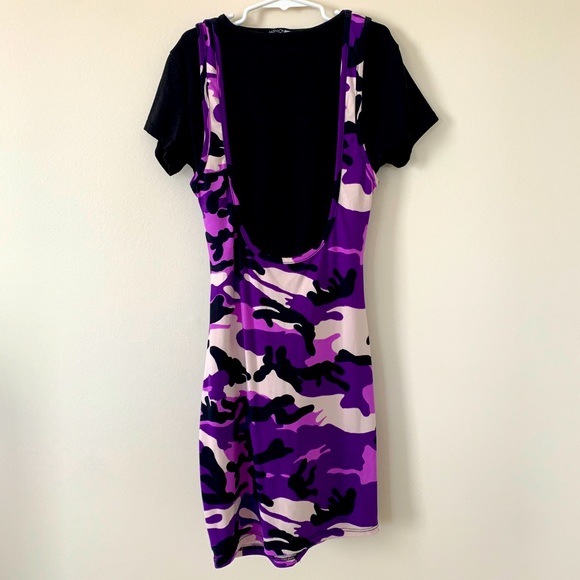 Fashionnova camo jumper dress and top - Picture 3 of 9